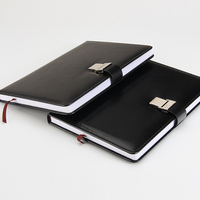 Carnet de planification promotionnel Yunzhi A5 avec couverture en cuir, cadeau d'affaires, 100 feuilles, reliure cousue, modèle de journal intime