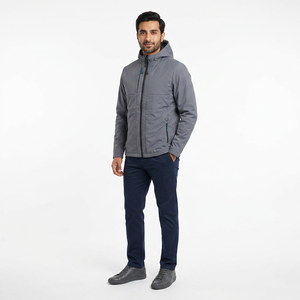 Lightweight Thermal Windbreaker Stand <b>Long</b> Sleeve Polo Breathable Rain <b>Jacket</b> Waterproof Windproof Features OEM Service - Product Image 1