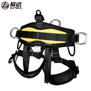 Arnés de Seguridad de Medio Cuerpo Xinda, Ajustable, de Poliéster, Protección de Cintura para Escalada, Rescate y Trabajos en Altura - Product Image 4