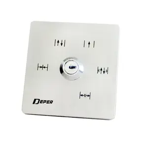 Interruptor de llave de cinco rangos DL31 para puerta automática