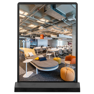 A4 trắng USB quảng cáo đứng bảng hiệu dẫn ánh sáng Máy tính để bàn hiển thị chủ double side siêu mỏng menu ánh sáng Hộp dấu hiệu - Product Image 5