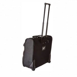 Rolling suit Garment <b>Bag</b> with logo Wheeled <b>Luggage</b> <b>Case</b> for travel Black - Product Image 6