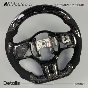 Volante de fibra de carbono forjado a medida con pantalla LED para Mitsubishi Lancer Evolution X GSR MR X Final Edition 2008-2016 - Product Image 3