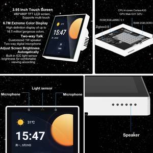 Panel de Control Inteligente Multifuncional Wifi EWelink, Pantalla Táctil con Comunicación Bidireccional, Hub Gateway Zigbee 3.0, Compatible con Alexa y <span class=keywords><strong>Google</strong></span> - Product Image 2