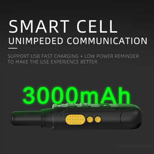 KSUT 2022 SL 2 pièces Mini radio FM bidirectionnelle USB Charge USB 400-470MHz <span class=keywords><strong>Hoki</strong></span> Toki Talkie-walkie - Product Image 2