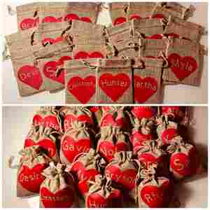 Bolsas de Regalo Ecológicas de Yute con Cordón de 13*18cm, Bolsitas de Yute para Recuerdos de Boda, para Guardar Joyas, Dulces y Pequeños Regalos - Product Image 6