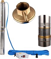 Pompe à Eau Solaire Submersible Chuangjiang pour Forage, 1 CV, 100 m de Profondeur