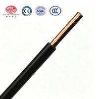 Cable Eléctrico SZYL H07V-U CE, Ignífugo, con Núcleo de Cobre, Aislamiento de PVC, Un Solo Núcleo, 16 AWG, 700V, para Edificios Residenciales