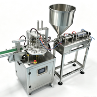 Machine automatique de remplissage et de scellage de gobelets pour eau, jus, yaourt, crème glacée, sauce – Remplisseuse et scelleuse de gobelets, machine d'emballage