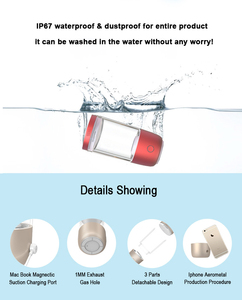 Dernière génération de gourde à eau riche en hydrogène portable, bouteille d'eau enrichie en hydrogène SPE PEM, électrolyseur d'eau à hydrogène USB, générateur d'ioniseur d'eau à hydrogène - Product Image 3