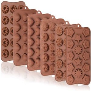 ウエーブバーシリコンワックスメルトチョコレートモールドダイヤモンド - Product Image 5