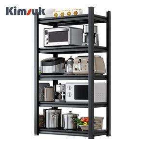 <span class=keywords><strong>2</strong></span> מפרצים 5 Tiers כבד החובה מדפי פלדה מורט יחידה מתכת מוסך מדף - Product Image 1