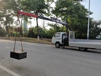 Grue à flèche articulée HAOY de 2 tonnes, grue montée sur camion, grue à flèche, grue de chantier, autre machine de grue