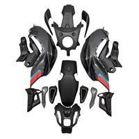 Kit de carénage complet ABS modifié, comprenant capot avant, garde-boue avant, panneaux latéraux de réservoir et panneau arrière, pour moto Yamaha MT-07 2021-2023