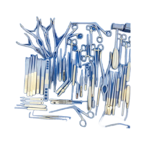 Juego de Instrumentos de Rinoplastia Mayor de 82 Piezas, Juego de Instrumentos de Cirugía Plástica ORL Manuales de Acero Inoxidable de Alta Calidad, Aprobado por la CE - Product Image 1