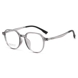 E.Beauty Gafas ópticas con montura cuadrada para mujer, lentes UV400 Ac, puente medio, montura negra, Gtp At68621 - Product Image 4