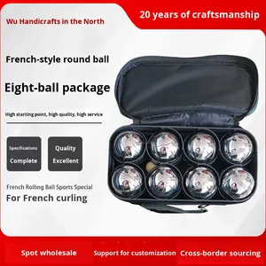 Vente en gros de boules de pétanque métalliques de la marque ARYDA pour sports de plein air, jeu de 1000 pièces, jouets de plage pour adultes - Product Image 2