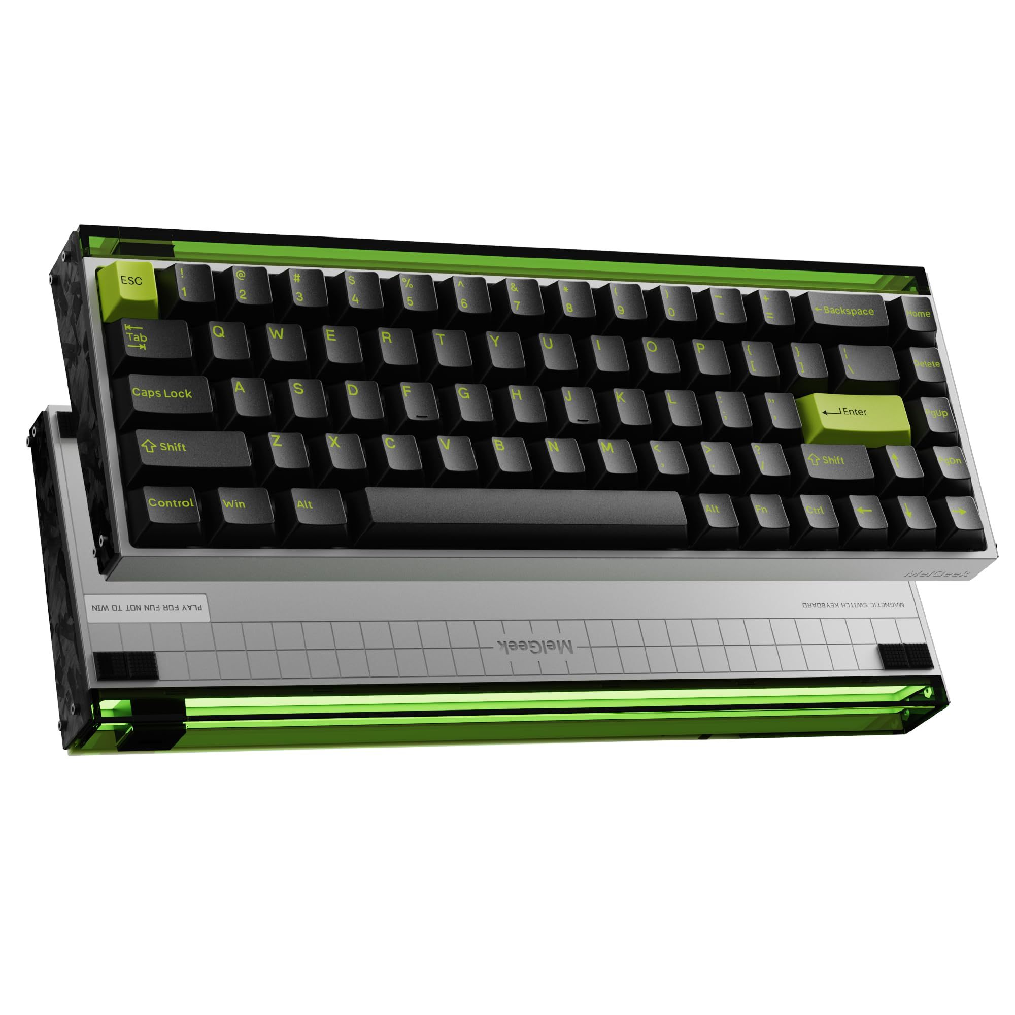 Melgeek MADE68 Ultra Gaming Keyboard - 68keys, RGB, Magnetic Switches