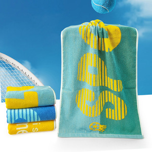 Bán Buôn Tùy Chỉnh <span class=keywords><strong>Jacquard</strong></span> In Terry Cotton Mồ Hôi Hấp Thụ Tennis Tay Tắm Rally Phòng Tập Thể Dục Thể Thao Khăn Biểu Tượng Tùy Chỉnh - Product Image 6