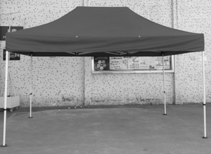 Gazebo <span class=keywords><strong>de</strong></span> camping extérieur 3x4,5m avec structure en aluminium et <span class=keywords><strong>couverture</strong></span> en PVC 500D, abri solaire imperméable, tente instantanée pour barbecue/fête, tente <span class=keywords><strong>de</strong></span> glamping - Product Image 4