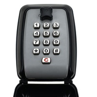 Bouton poussoir ouvert clavier combiné mural secret voiture casier de sécurité avec 5 clés grande capacité de stockage coffre-fort
