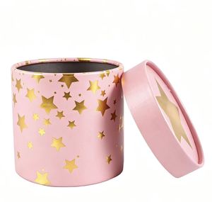 Tubo de Papel Cilíndrico Personalizado de Fábrica para Regalos, Tubo de Embalaje Redondo para Regalos Navideños - Product Image 6