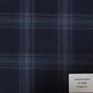 Tela de Traje a Cuadros 100% Lana Poliéster, Ligera, Antibacteriana, para Uniformes de Personal de Patrulla de Chalets de Esquí - Product Image 4