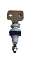 ANSI Standard Type de bêche Réservoir Trou Taille Filetée Tige Polymère Isolateur Polyester Transformateur Douille 1.2KV 208A