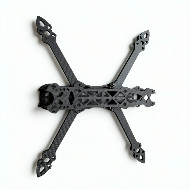 Longsky MAK 4 High Performance 5 Inch Carbon Fiber Drone Frame Professional Grade 3K Material Easy-Build for High Speed Racing