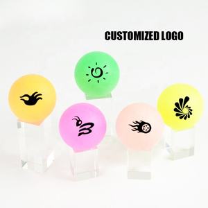 Beerpong-pelotas de plástico para tenis de mesa, 6 unidades de pelotas de <span class=keywords><strong>Ping</strong></span> <span class=keywords><strong>Pong</strong></span> de 40mm y 38mm con Logo personalizado, azul, verde, amarillo, Rosa - Product Image 6