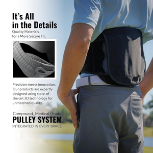 New Hot Selling Lumbar Support <strong>Brace</strong> Pain Relief <strong>Back</strong> Lumbar Waist <strong>Back</strong> <strong>Brace</strong> - Product Image 4