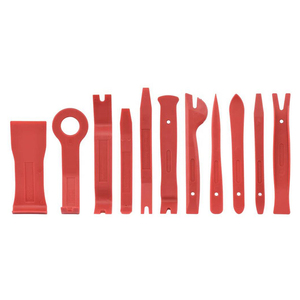 Kit de 11 outils de démontage pour garnitures et panneaux de porte de voiture, jeu de leviers pour démontage de panneaux de porte, tableau de bord et autoradio - Product Image 1