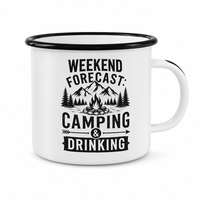 Tasse de camping en émail personnalisée avec logo, style vintage, pour café, idéale pour la promotion de marques, équipement de camping, souvenir publicitaire, OEM