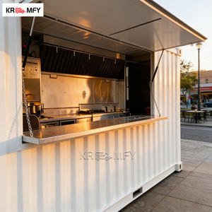 Système de conteneur multifonctionnel adaptable pour café, bar, restaurant, restauration rapide, extérieur, bureau, bâtiment, remorque, cuisine - Product Image 2