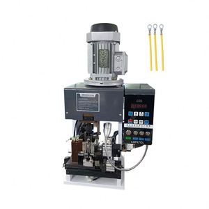 Haute précision fil fin bande sertissage câble peau extérieure décapage pelage terminal sertissage pressage machine - Product Image 6