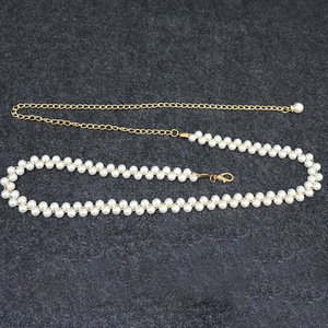 Chaîne de taille décorative en métal avec perles pour femmes, <span class=keywords><strong>ceinture</strong></span> de taille - Product Image 4