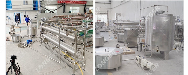 Longer Entièrement automatique Machine à Beurre de Pois Chiches Ligne de fabrication du Beurre d'Arachide 200Kgs H