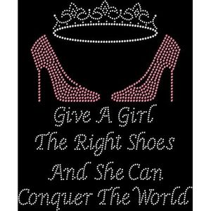 Diamantes de imitación Reina Cumpleaños <span class=keywords><strong>Diva</strong></span> Sneaker Hierro en parche Hot Fix Bling Crystal Motif Diamond Decal Prensa de calor Plantilla de diamantes de imitación - Product Image 4