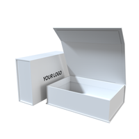 Caja de Papel Cuadrada Personalizada, Caja de Cartón Rígido Vacía para Almacenamiento de Velas, Empaque de Papel para Velas