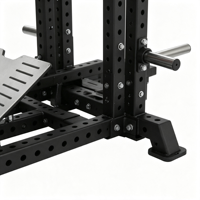 Machine à soulever les mollets debout, robuste, en tube d'acier, à charge par plaques, équipement de musculation Hammer Strength