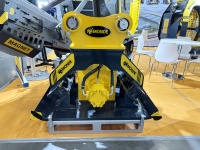 Plaques compacteuses rotatives Monde disponibles pour excavatrices