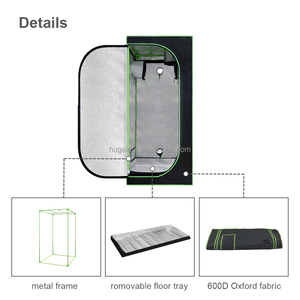 Sistema de Cultivo Hidropónico Impermeable Oxford Reflectante 600D, Kit de Cultivo Interior Premium con Cierre - Product Image 3