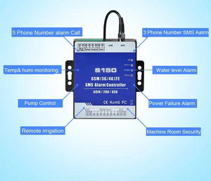 Gsm Gsm באופן גלובלי s150 אזעקת שליטה מרחוק עבור תחנות שאיבה, טנקים, שמן או רמות מים - Product Image 2