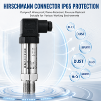 Transmetteur de pression compact à silicium diffusé de haute précision pour la mesure du niveau d'air, d'eau, d'huile, de liquide, de vide et de pression négative