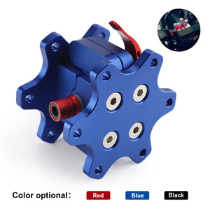 Racing <b>Wheel</b> Quick Release Hub Adapter 70mm Aluminum Alloy With Handbrake For Simagic Logitech G25 G27 <b>PC</b> - Product Image 4