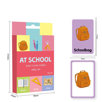 20 thèmes de cartes flash éducatives pour enfants, cartes flash d'apprentissage cognitif préscolaire, jouet d'apprentissage précoce Montessori