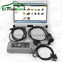Outil de diagnostic Truckscan JCB Service Master 4 pour équipements lourds, outil de diagnostic de camions, analyseur de moteur avec ordinateur portable CF53, 2 ans