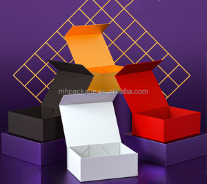 Coffret Cadeau Magnétique de Luxe pour Parfum avec Insert en EVA, Logo Doré, 5 ou 6 pièces, 2ml, 5ml, 10ml, 50ml, 100ml, Noir Rigide, Coffret Découverte - Product Image 5
