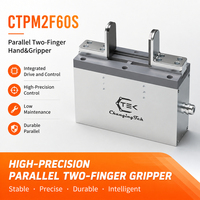 Pince robot parallèle à deux doigts CTPM2F60S pour système d'automatisation de chargement et de déchargement de tour CNC