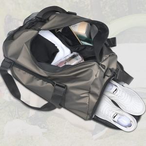 Sac de sport Oxford personnalisé pour hommes et femmes, avec compartiment à chaussures, grand sac de voyage avec logo - Product Image 3